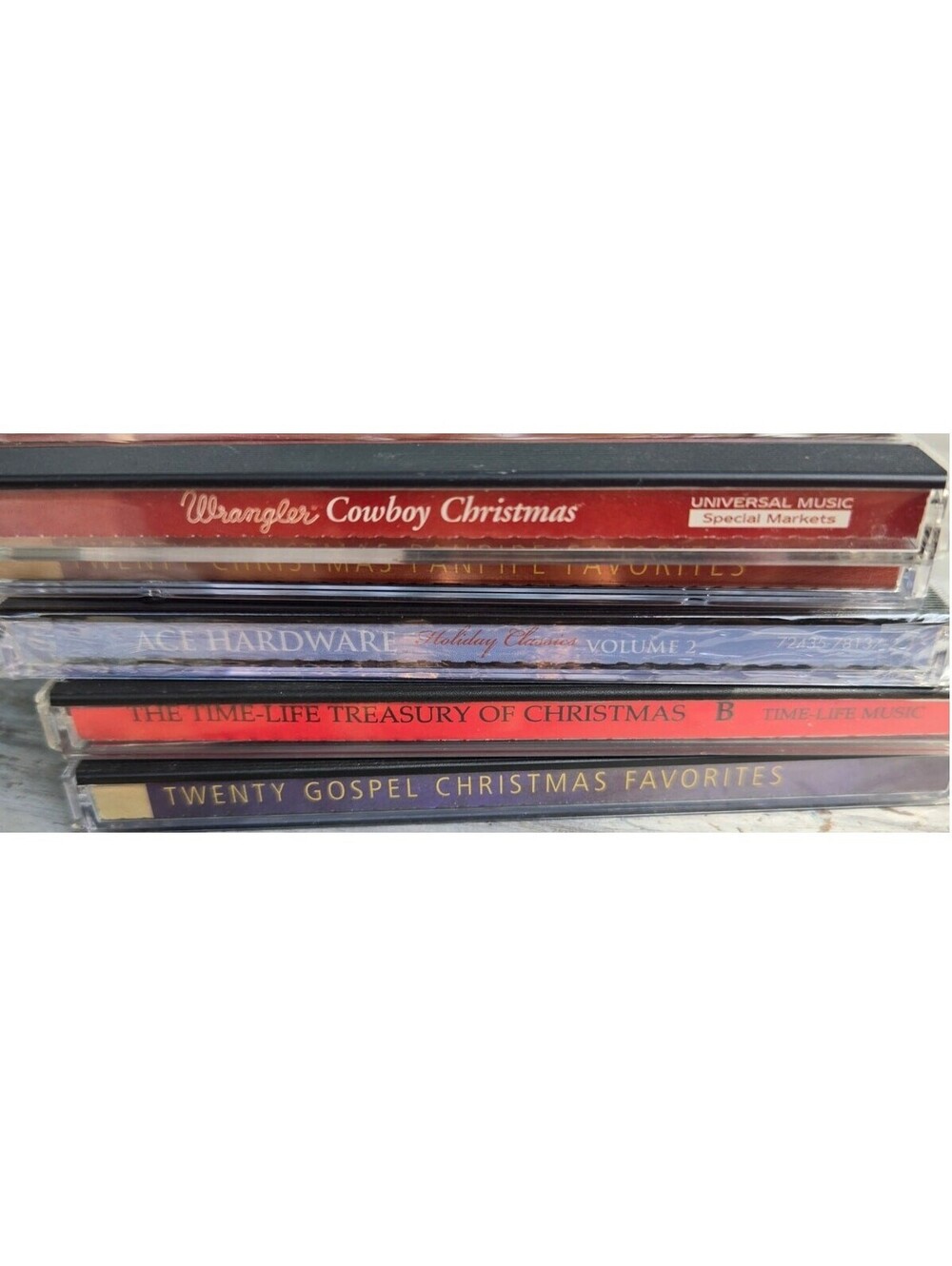 5 CHRISTMAS CD LOT
